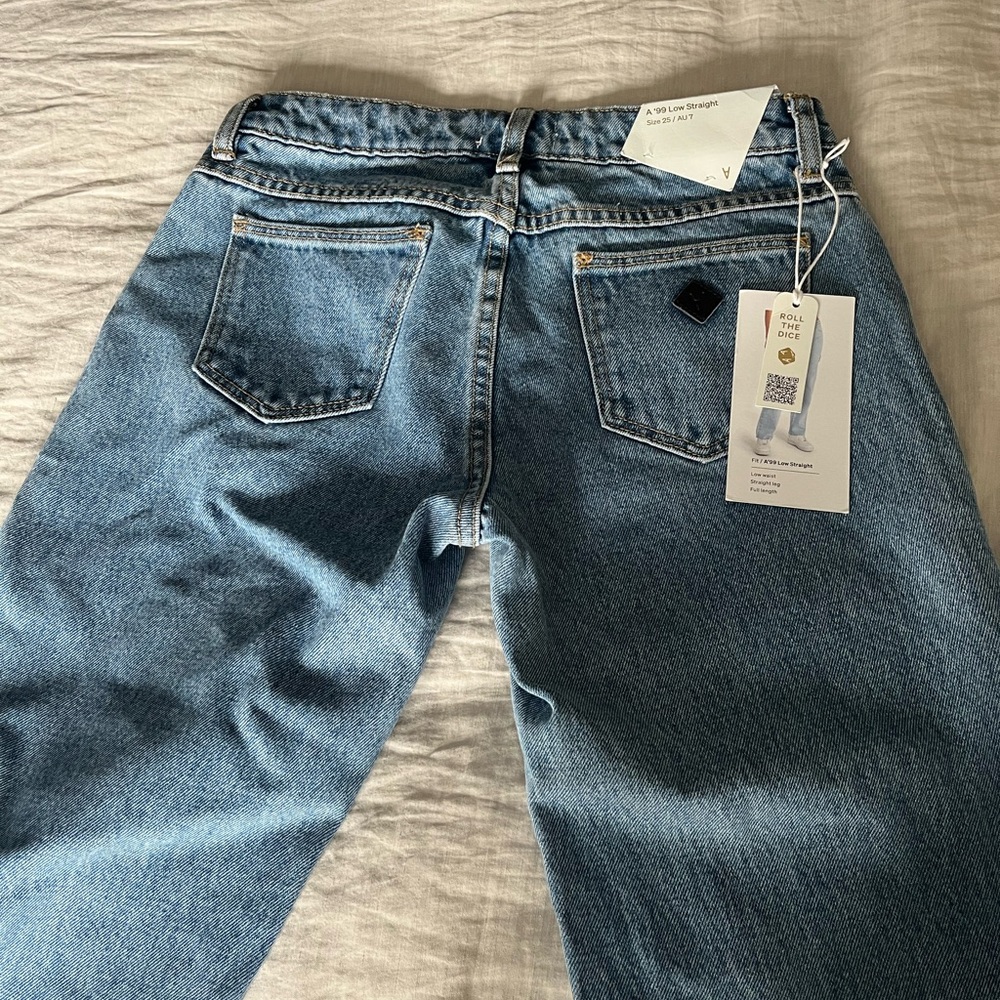 Abrand low rise Classic Blue Women's Jeans BNWT